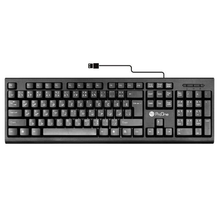 کیبورد پرووان مدل PKC10 ProOne PKC10 Wired Keyboard